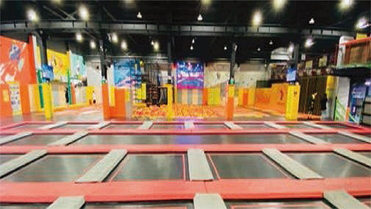 室內(nèi)蹦床公園