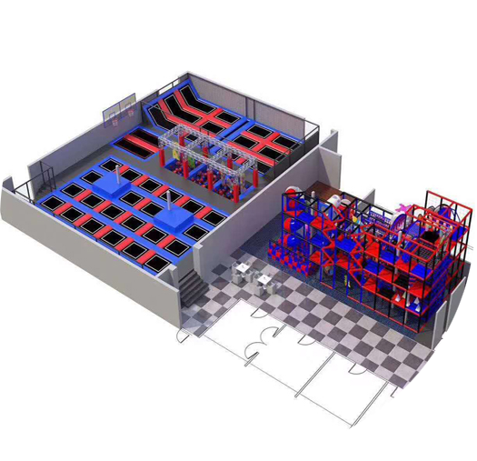 室內(nèi)蹦床公園